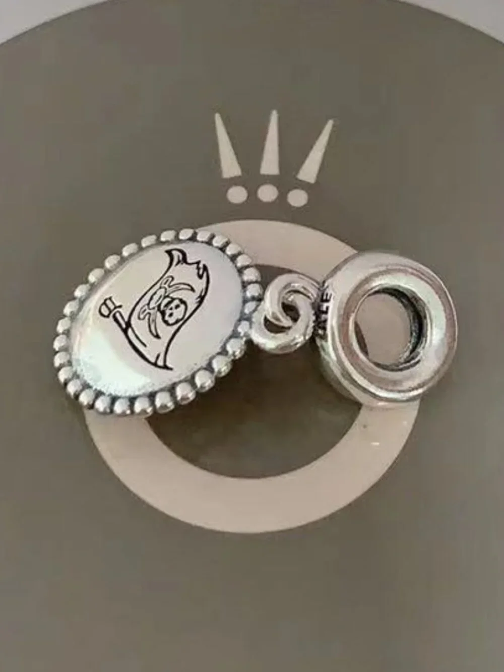 Pandora NFL Football Charm TOM BRADY Tampa Bay Buccaneers Charm Pendant